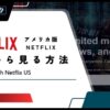 【2024年版】アメリカ版Netflixを日本で見る方法！VPNを利用すれば無料で見れる